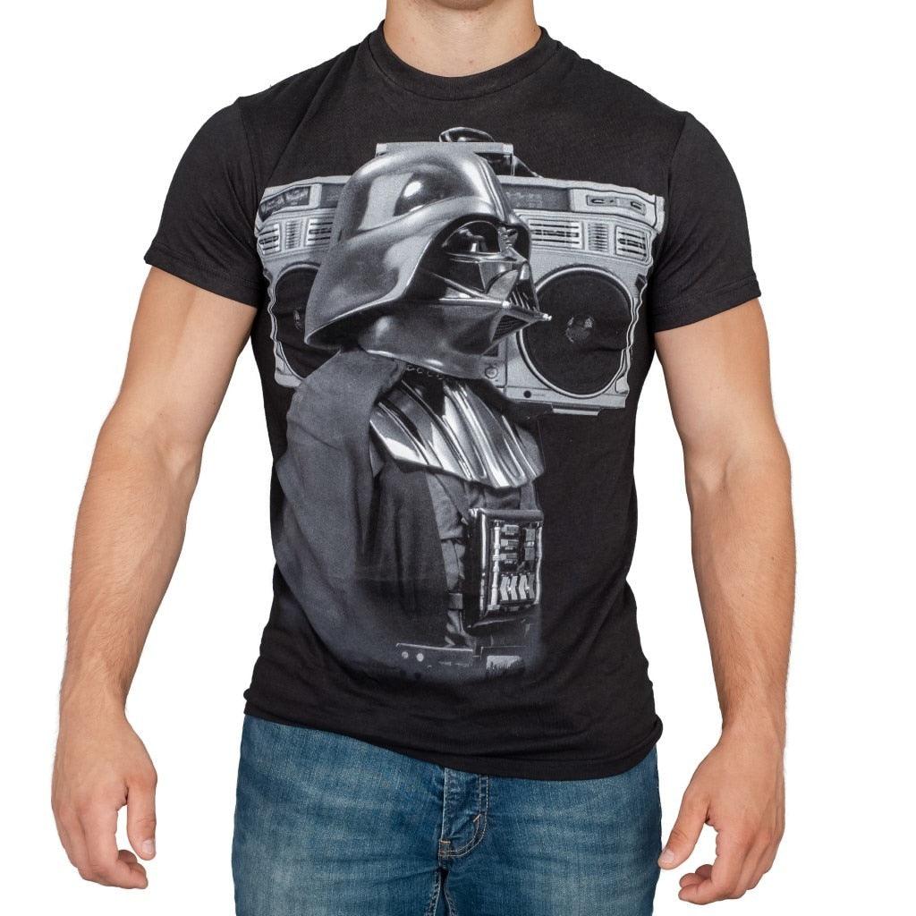 Star Wars Darth Vader Boombox Retro T-shirt