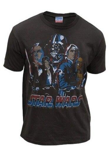 Star Wars Red, White &amp; Blue Rogues &amp; Jedi Washed T-shirt
