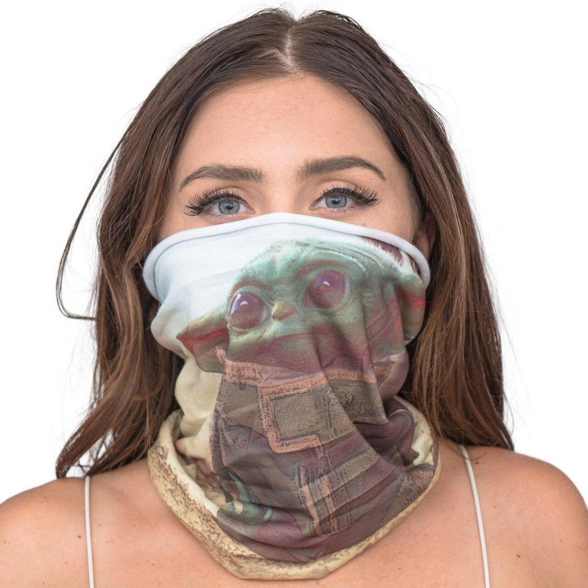 Star Wars The Mandalorian Baby Yoda Neck Gaiter