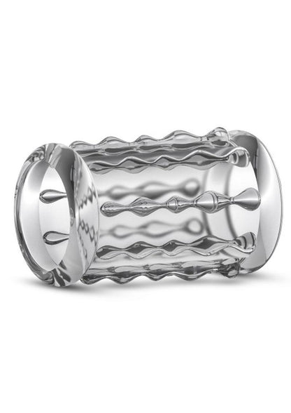 Stay Hard Cock Sleeve 04 Textured Clear Girth Enhancer