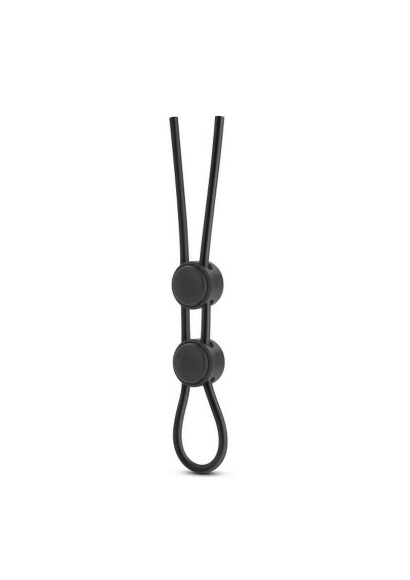 Stay Hard Silicone Double Loop Adjustable Cock Ring