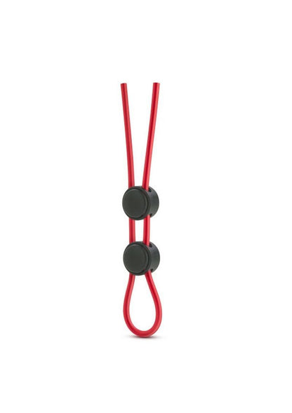 Stay Hard Silicone Double Loop Adjustable Cock Ring