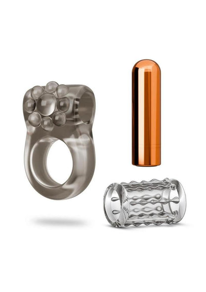 Stay Hard Beaded Cock Ring Set