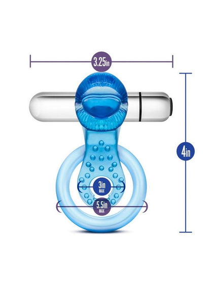 Stay Hard Waterproof and Stimulator Vibrating Tongue Ring