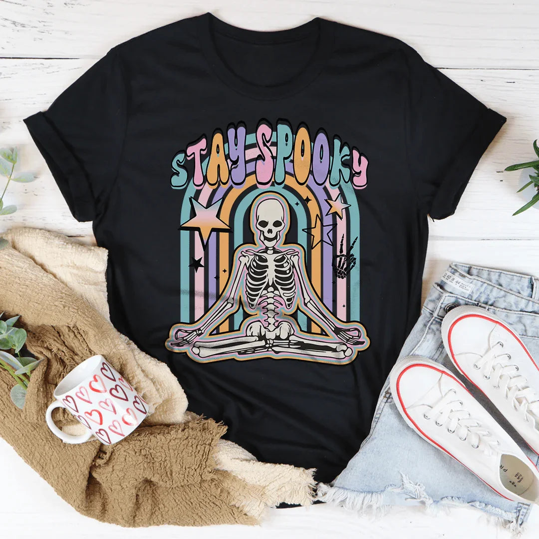 Stay Spooky Skeleton Tee