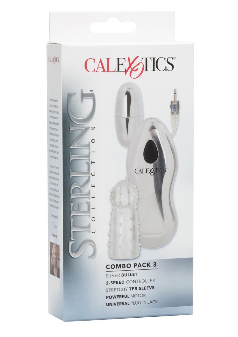 Sterling Collection Combo Pack 3 Silver Bullet TPR Sleeve