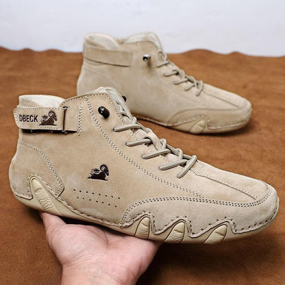 Stevvex™ - Handmade Italian high boots (100% cowhide &amp; pigskin)