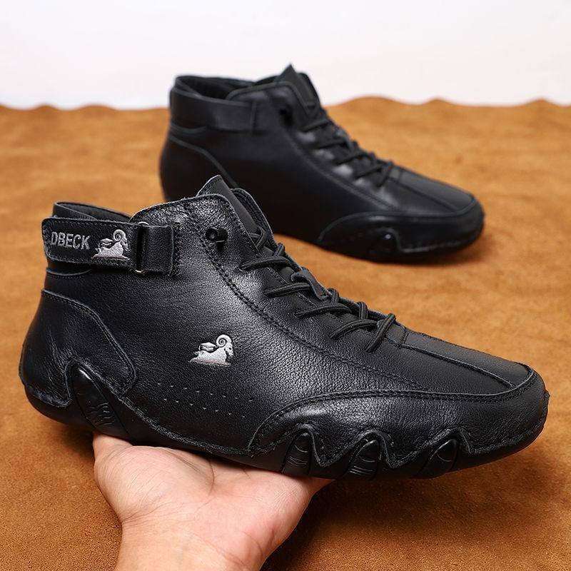 Stevvex™ - Handmade Italian high boots (100% cowhide &amp; pigskin)
