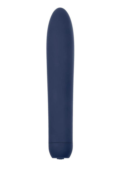Straight Forward Rechargeable Silicone Vibrator