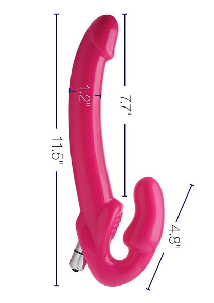 Strap U 7X Revolver Slim Vibrating Strapless Strap-On