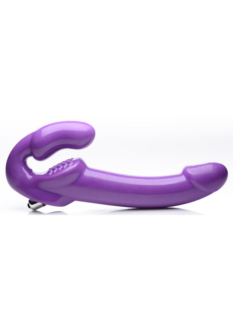 7X Revolver Thick Waterproof And Vibrating Strapless Strap-On