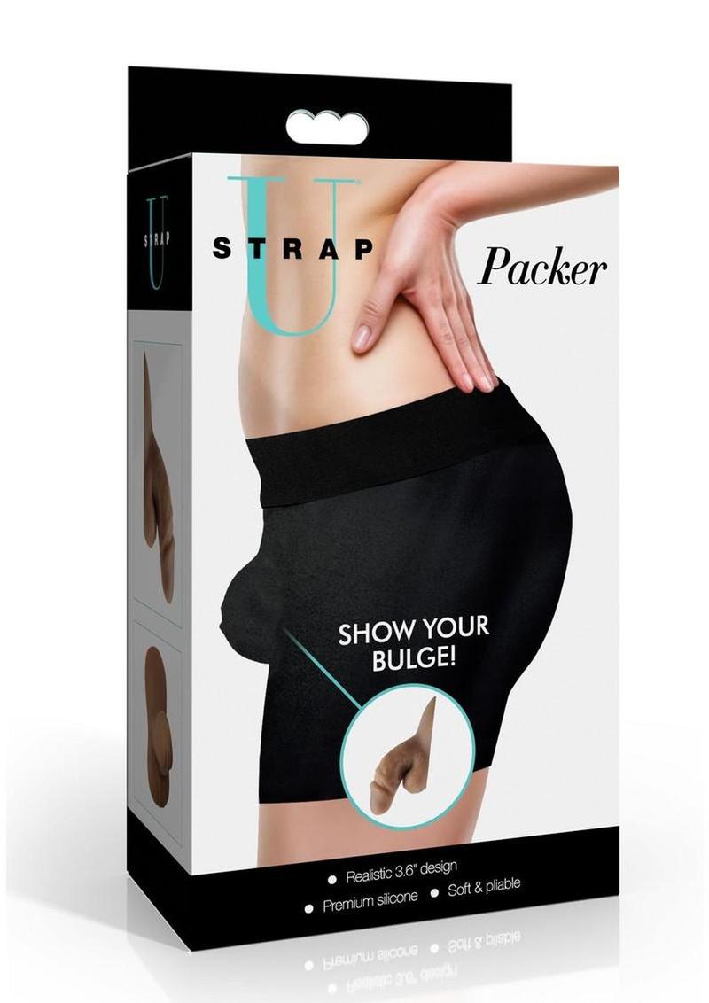 Strap U Packer Silicone Dildo