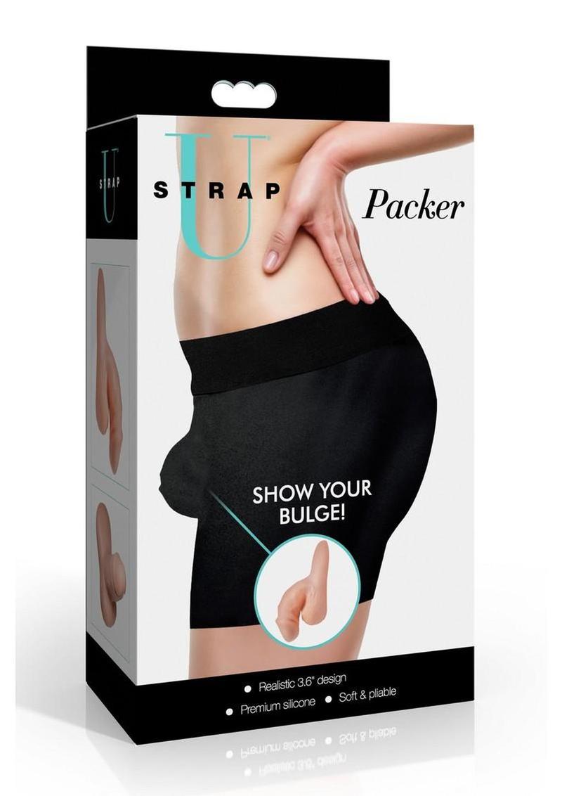 Strap U Packer Silicone Dildo