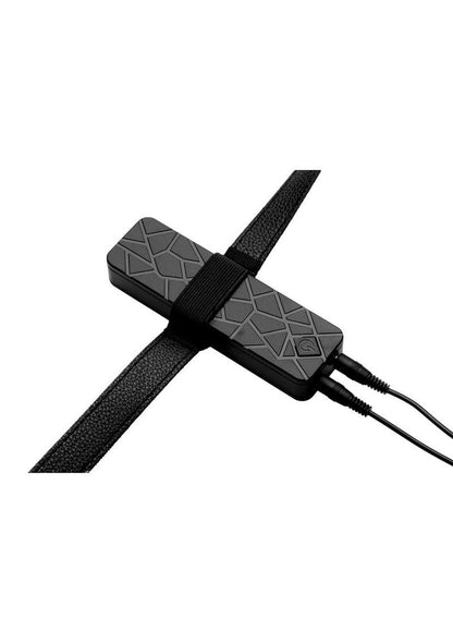 Strap U Power Pegger Silicone Vibrating Double Pleasure Strap-On