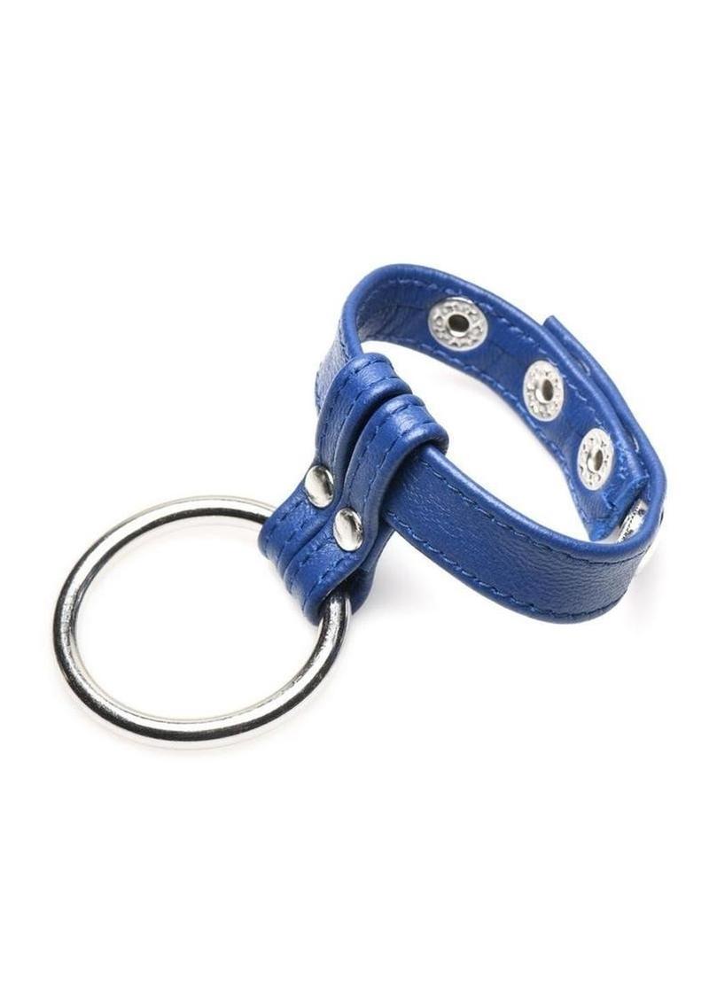 Strict Leather Premium Leather and Steel Cock and Ball Ring