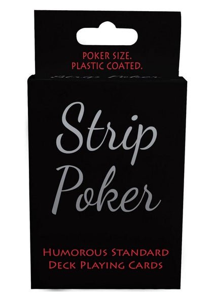 Strip Poker Card Game Humorous Standard Deck for Adults