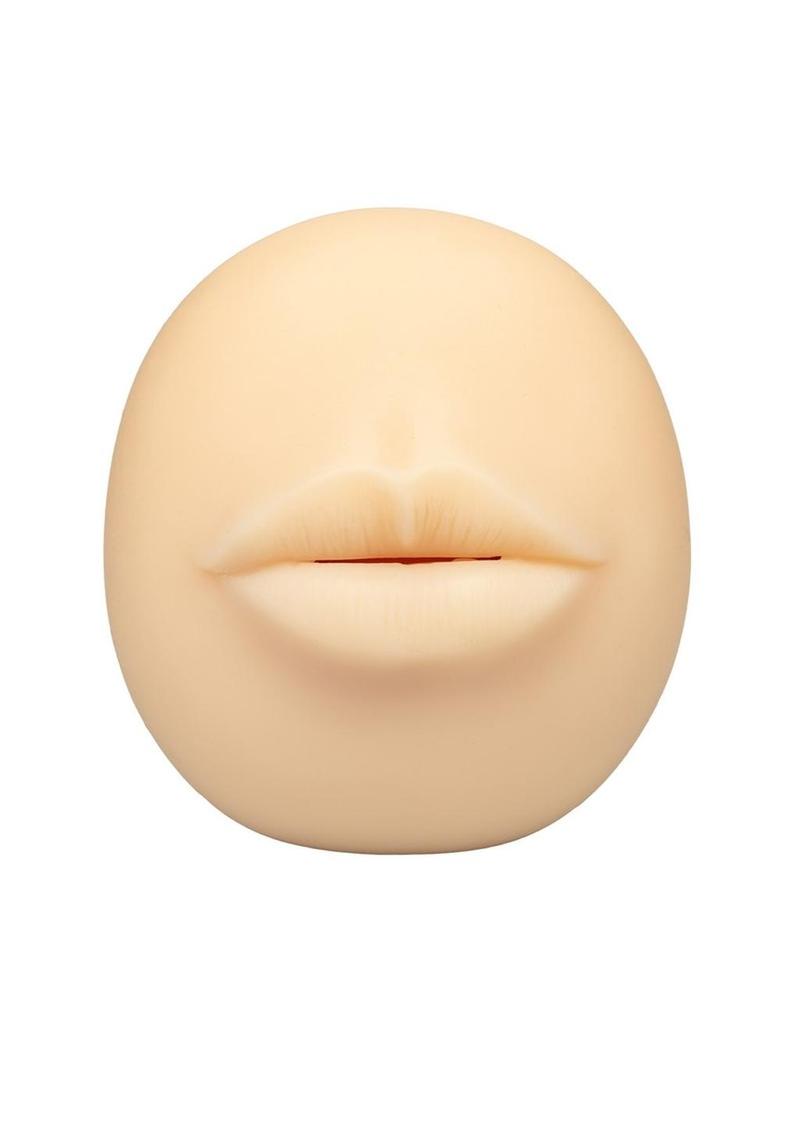 CalExotics Stroke It Realistic Mouth Stroker For Authentic Pleasure