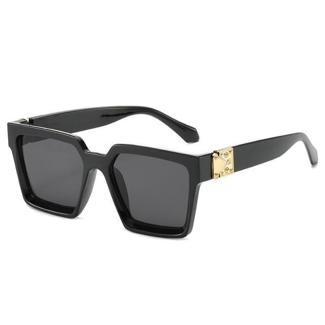 Stylish Square Sunglasses For Women &amp; Luxury Eyeglasses For Women And Men square Sun Glasses For Men Eyewear Women Oversized Square Frame Sunglasses Multiple Tinted Glitter Inspired Stylish Shades