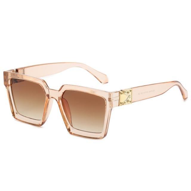 Stylish Square Sunglasses For Women &amp; Luxury Eyeglasses For Women And Men square Sun Glasses For Men Eyewear Women Oversized Square Frame Sunglasses Multiple Tinted Glitter Inspired Stylish Shades