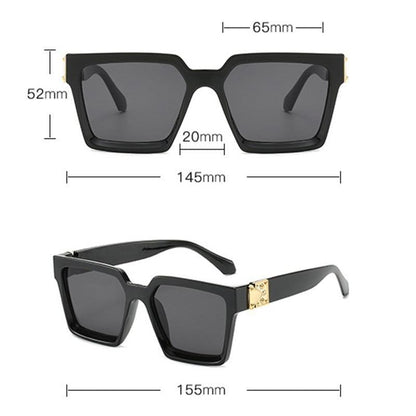 Stylish Square Sunglasses For Women &amp; Luxury Eyeglasses For Women And Men square Sun Glasses For Men Eyewear Women Oversized Square Frame Sunglasses Multiple Tinted Glitter Inspired Stylish Shades