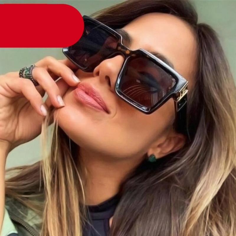 Stylish Square Sunglasses For Women &amp; Luxury Eyeglasses For Women And Men square Sun Glasses For Men Eyewear Women Oversized Square Frame Sunglasses Multiple Tinted Glitter Inspired Stylish Shades