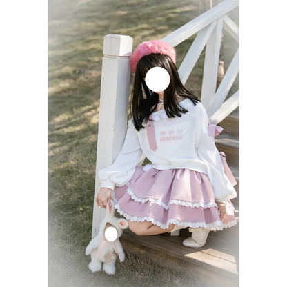 Surprise Me Top and Skirt Set