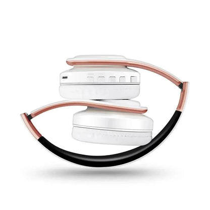 Stylish Wireless Bluetooth Headphone Stereo Headset Music Headset Foldable Wireless and Wired Stereo Headset Micro SD/TF FM For Cell Phone PC