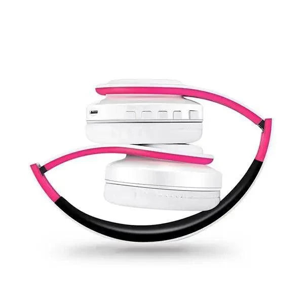 Stylish Wireless Bluetooth Headphone Stereo Headset Music Headset Foldable Wireless and Wired Stereo Headset Micro SD/TF FM For Cell Phone PC