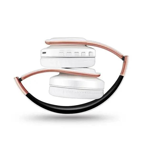 Stylish Wireless Bluetooth Headphone Stereo Headset Music Headset Foldable Wireless and Wired Stereo Headset Micro SD/TF FM For Cell Phone PC