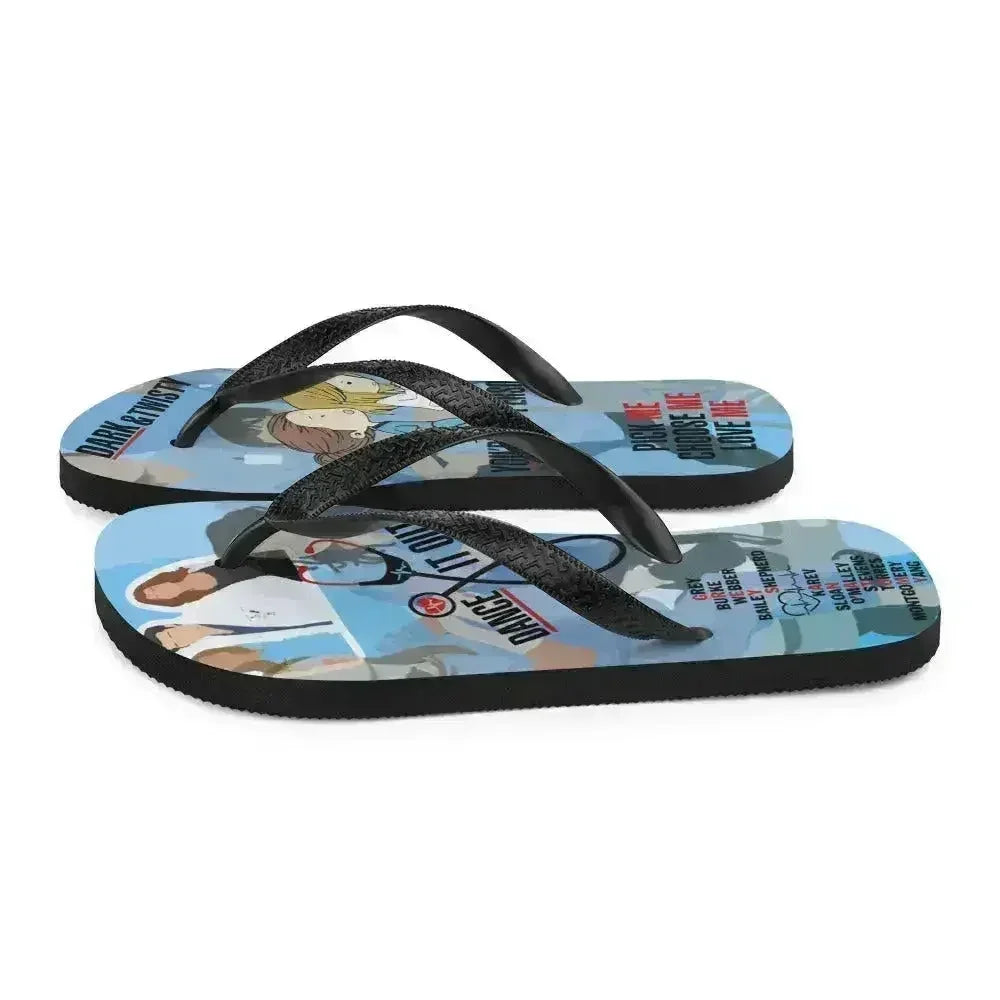 Greys Flip-Flops You&