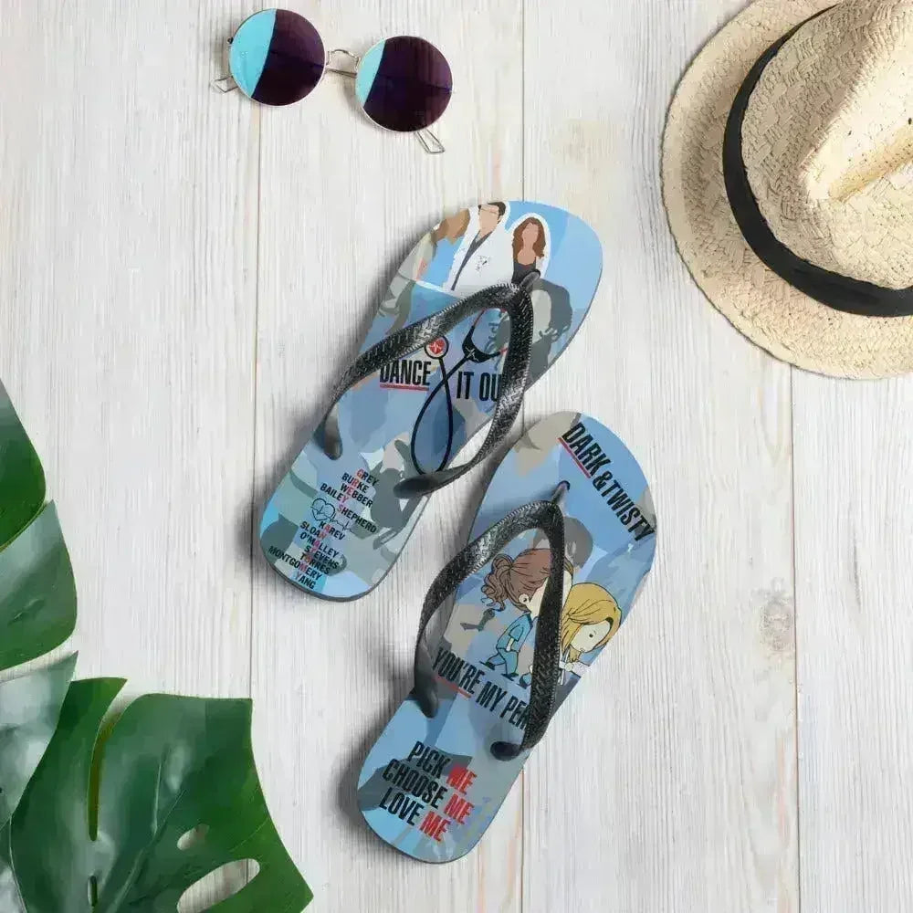 Greys Flip-Flops You&