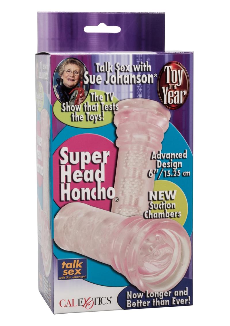 Sue Johanson Super Head Honcho 6in Advanced Male Stroker