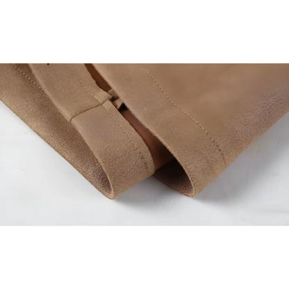 Sexy Suede Pencil Skirt