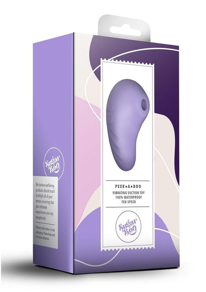 Sugar Boo Peek-A-Boo Vibrating Suction Toy 10-Speed Lilac