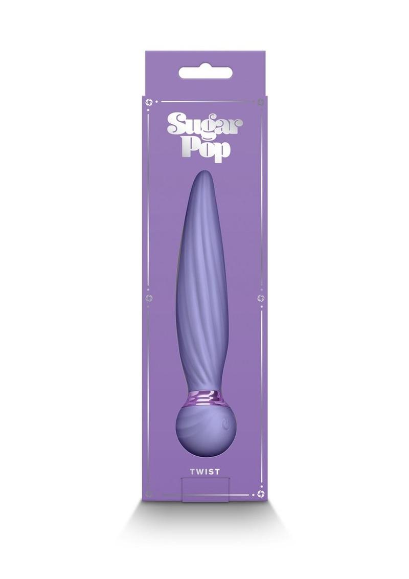 Sugar Pop Twist Rechargeable Silicone Bendable Vibrator