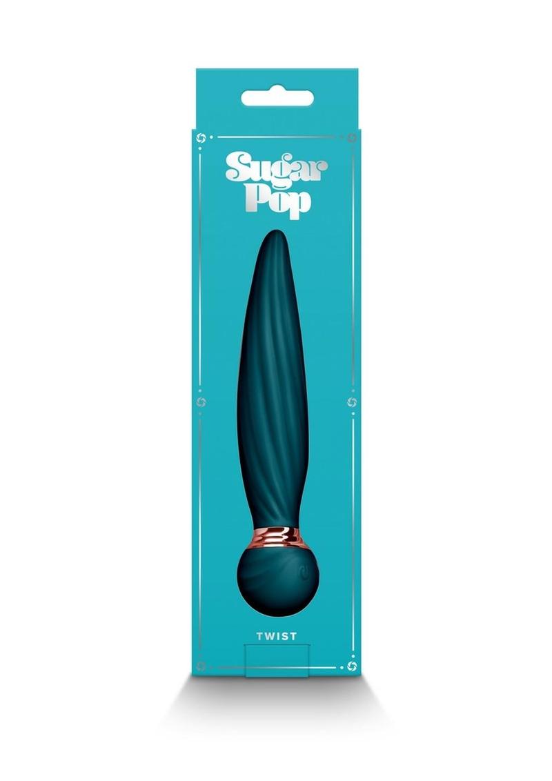 Sugar Pop Twist Rechargeable Silicone Bendable Vibrator