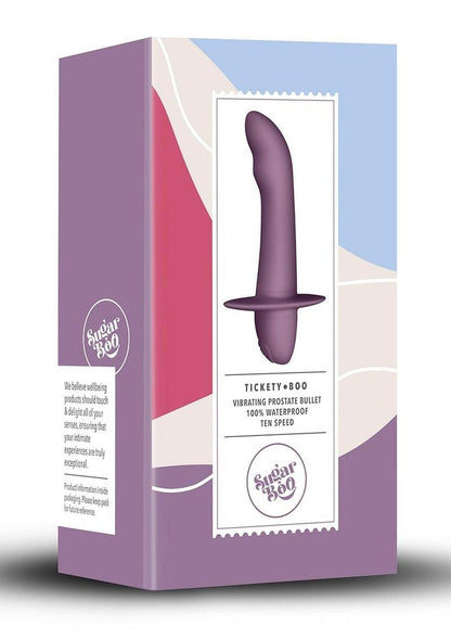 SugarBoo Tickety Boo Vibrating Prostate Bullet Mauve 10 Speed