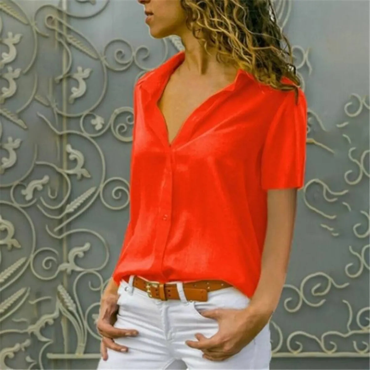 Summer Button Down Shirt
