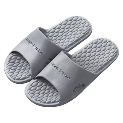 Summer Home Mens Slippers Simple Black White Shoes Non-Slip Bathroom Slides Flip Flops Indoor Women Slippers Soft Slides Slippers For Men Cloud Cushioned Slides Thick Non-Slip Pool Gym House Slipper