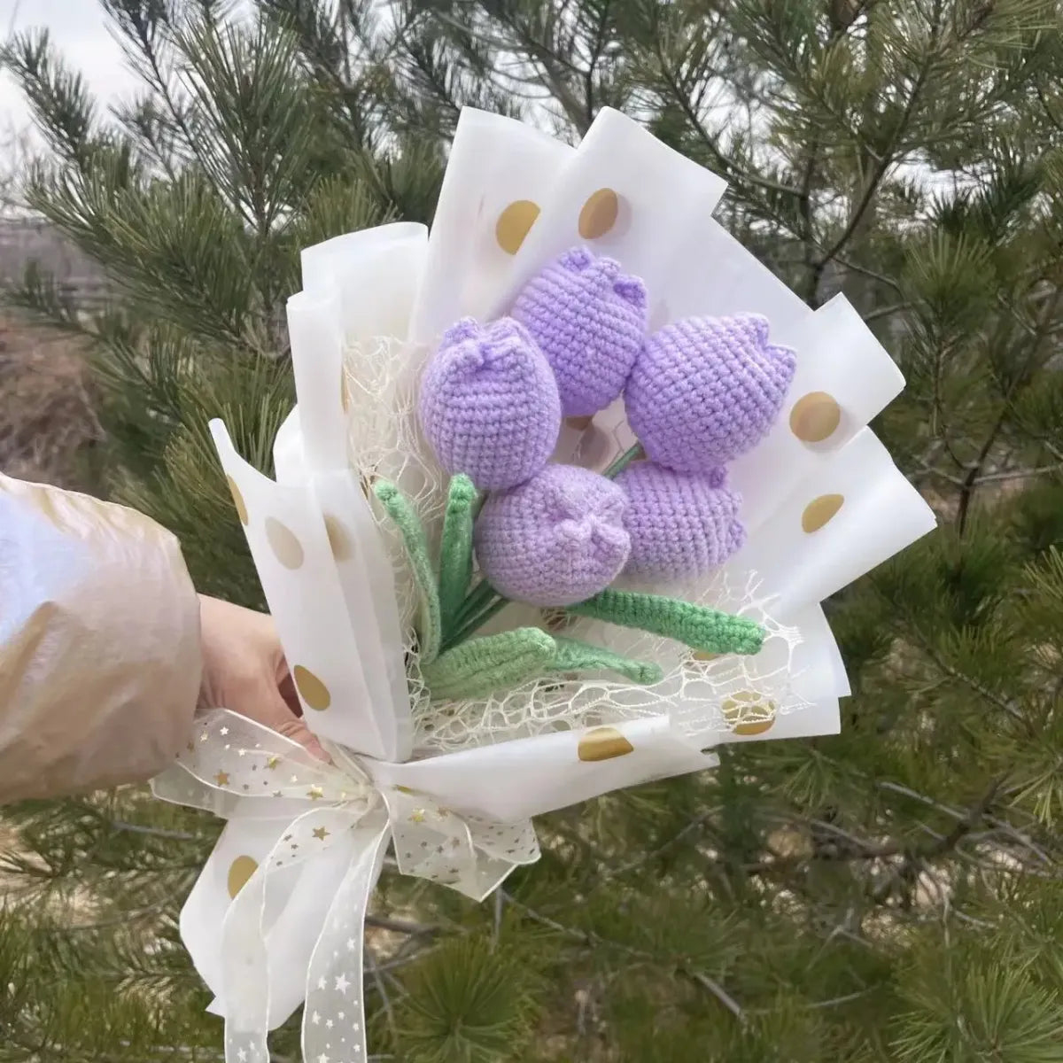Sunflower Crochet Bouquet – Handmade Gift for Weddings &amp; Birthdays