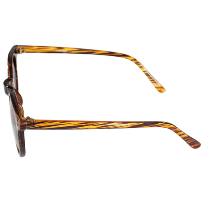 Sunglasses for Men Women Tortoiseshell Tan Brown Dark Lens Glasses