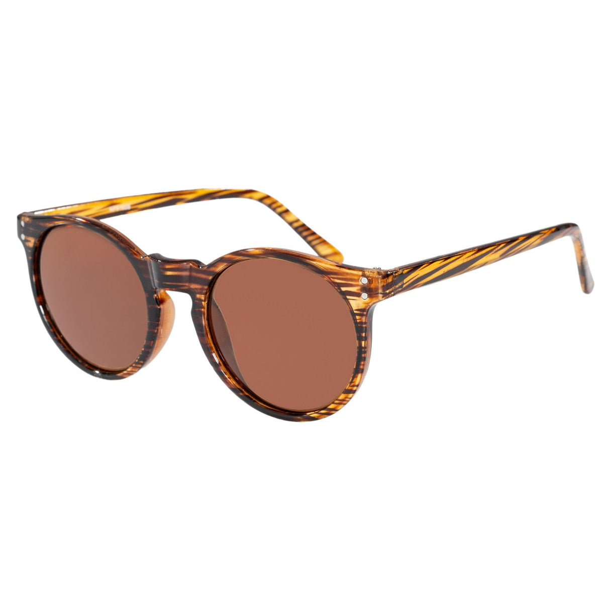 Sunglasses for Men Women Tortoiseshell Tan Brown Dark Lens Glasses