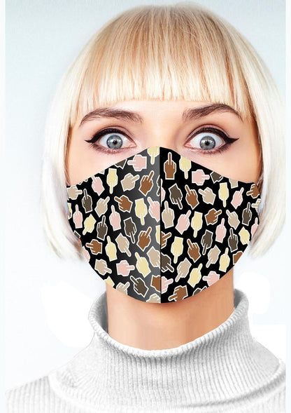 F U Finger Mask – Bold &amp; Playful Face Covering