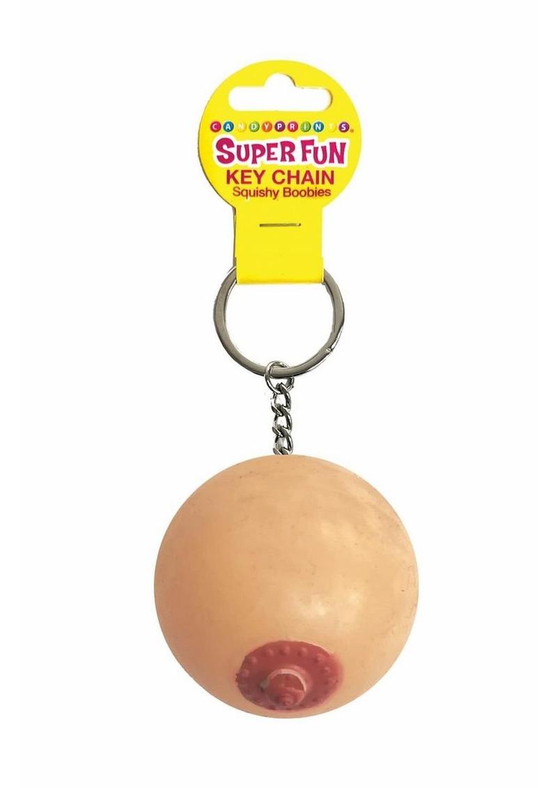 Squishy Boob Keychain
