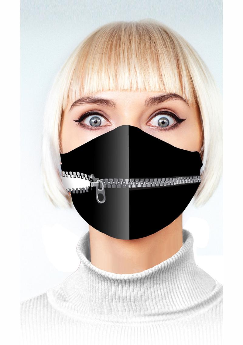 Zipper Mouth Mask – Kinky &amp; Risqué Face Covering