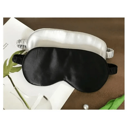 Super Smooth  Mulberry Silk Sleep Eye Mask &amp; Blindfold With Elastic Strap Travel Eye Patch Soft Nap Eye Patch  Eye Cover Eyeshade for Night Sleeping Mask For Women