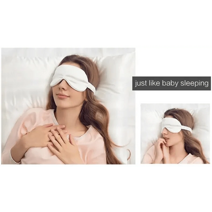 Super Smooth  Mulberry Silk Sleep Eye Mask &amp; Blindfold With Elastic Strap Travel Eye Patch Soft Nap Eye Patch  Eye Cover Eyeshade for Night Sleeping Mask For Women
