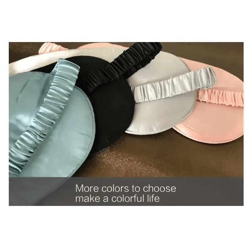 Super Smooth  Mulberry Silk Sleep Eye Mask &amp; Blindfold With Elastic Strap Travel Eye Patch Soft Nap Eye Patch  Eye Cover Eyeshade for Night Sleeping Mask For Women