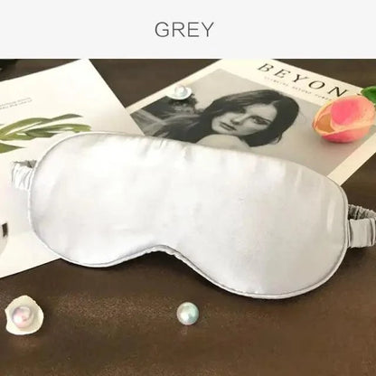 Super Smooth  Mulberry Silk Sleep Eye Mask &amp; Blindfold With Elastic Strap Travel Eye Patch Soft Nap Eye Patch  Eye Cover Eyeshade for Night Sleeping Mask For Women