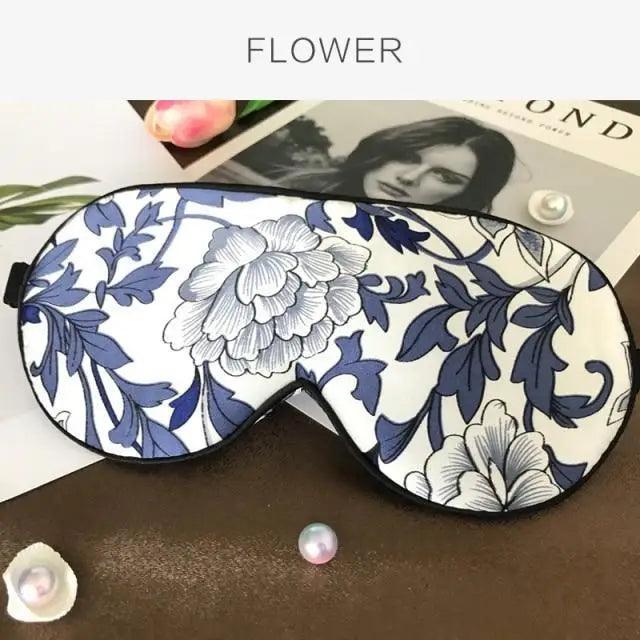 Super Smooth  Mulberry Silk Sleep Eye Mask &amp; Blindfold With Elastic Strap Travel Eye Patch Soft Nap Eye Patch  Eye Cover Eyeshade for Night Sleeping Mask For Women